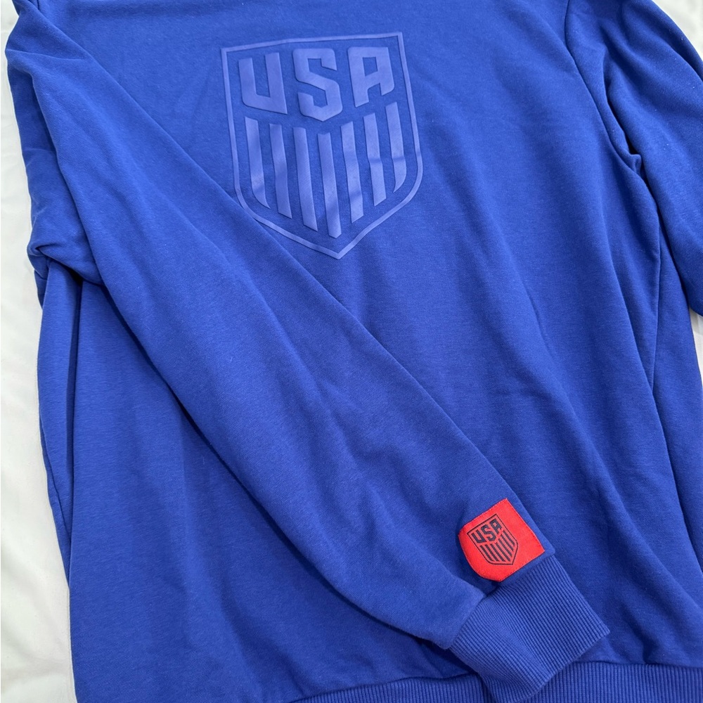 Blue USA Shield Sweatshirt